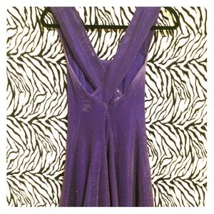 Purple Midi Dress